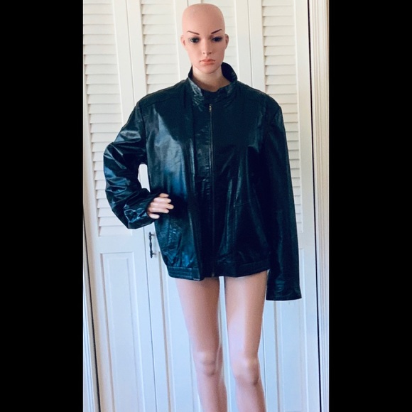 Vintage | Jackets & Coats | Vintagegenuine Leather Jacketeuc | Poshmark
